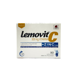 LEMOVIT C  500 MG + ZINC CAJA X 30 CAPSULAS